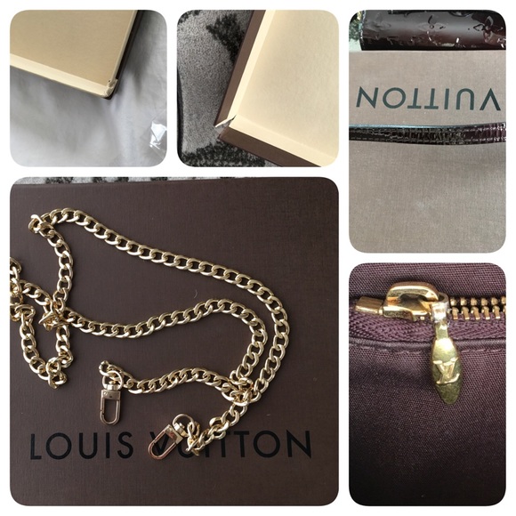 LV Rossmore MM Amarante w/ extra chain listing #1 - Picture 8 of 8